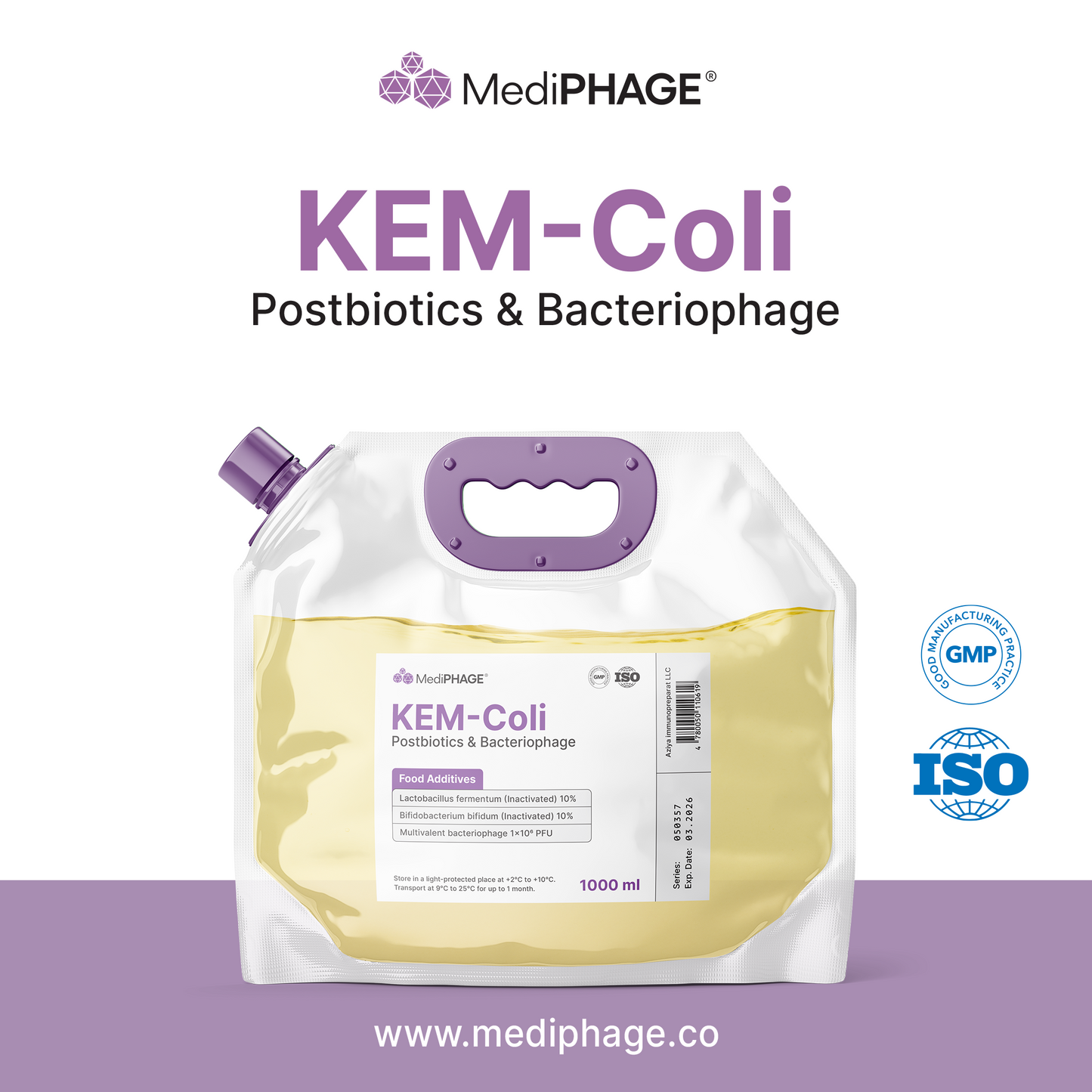 KEM COLI ,  ANTI COLI LIQUID