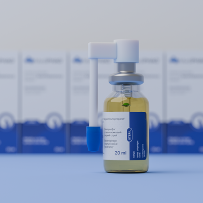 BACTERIOPHAGE STAPHYLOCOCCAL SPRAY 20 ml - glass bottle